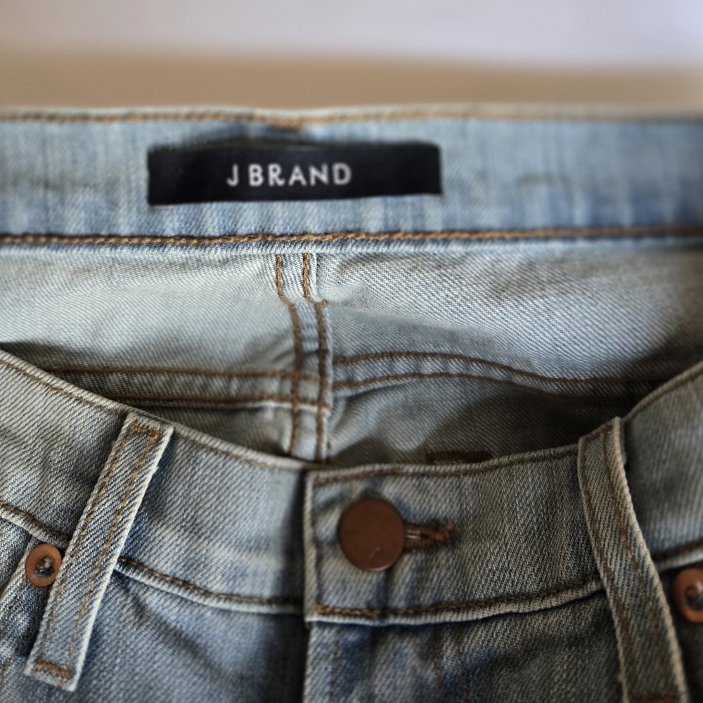 J Brand Women's Light Blue Ankle Jeans. Size 27. 100% Cotton - Picture 4 of 12